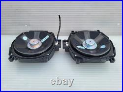 Bmw F16 F26 X6 X4 Bass Speakers Under Seat Subwoofers Hifi System Pair 9297898
