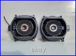 Bmw F16 F26 X6 X4 Bass Speakers Under Seat Subwoofers Hifi System Pair 9297898