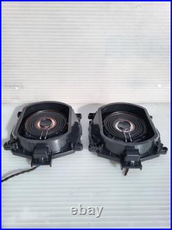 Bmw F16 F26 X6 X4 Bass Speakers Under Seat Subwoofers Hifi System Pair 9297898