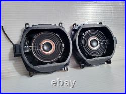Bmw F16 F26 X6 X4 Bass Speakers Under Seat Subwoofers Hifi System Pair 9297898