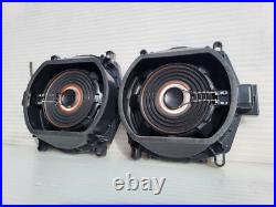 Bmw F16 F26 X6 X4 Bass Speakers Under Seat Subwoofers Hifi System Pair 9297898