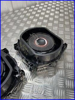 Bmw X5 F15 X5m F85 Pair Of Harman Kardon Subwoofer Under Front Seats 9247342