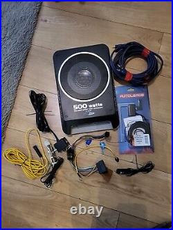 Caliber CALBC108US 8 500 Watts Amplified Under Seat Car Van Subwoofer