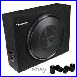 Car 8 Shallow Sealed Enclosure 2-ohm Subwoofer 700W Pioneer TS-A2000LB Car 8 Shallow Sealed Enclosure 2-ohm Subwoofer 700W Pioneer TS-A2000LB