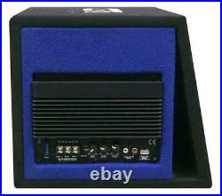 Car Audio Speakers 8 Subwoofer Bass box Amplified Active Built in AMP 400W