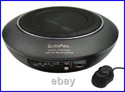 Car Audio USW10 300W 10 Underseat Ultra Slim Compact Active Subwoofer