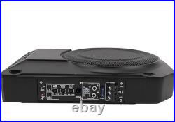 Car Subwoofer, 10 Inch Active Subwoofer Ultra Thin 800W 2.5 Ohms Under Seat