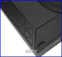 Car Subwoofer, 10 Inch Active Subwoofer Ultra Thin 800W 2.5 Ohms Under Seat