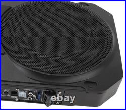 Car Subwoofer, 10 Inch Active Subwoofer Ultra Thin 800W 2.5 Ohms Under Seat