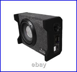 Car Subwoofer 10 Powered Ported Box 1300W Compact Enclosure Bass Speaker