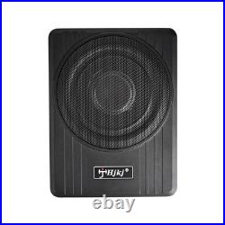 Car Subwoofer Active Underseat Bass Box Audio Sub Speaker Amplifier 12V 600W UK#