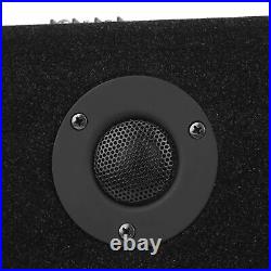 Car Subwoofer Speaker 8in UnderSeat Power Amplifier Bass Loudsperker Box 12V