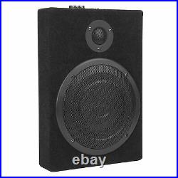 Car Subwoofer Speaker 8in Under-Seat Power Amplifier Bass Loudsperker Box 12V