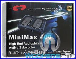 Cdt Audio Minimax 400 High-end Audiophile Grade Active 400w Subwoofers Bass Box