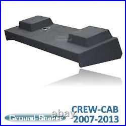 Chevy Silverado & Gmc Sierra Crew Cab 12 Ported Sub Box Subwoofer Enclosure