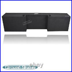 Chevy Silverado & Gmc Sierra Extended Cab 12 Ported Subwoofer Box + Amp Kit
