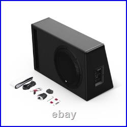 Compact Ported Active Subwoofer 1000 Watts Max Rockford Fosgate Bass Car Audio