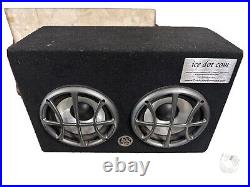 DLS BB26 Twin 6.5 SUBwoofer enclosure Ported Bass Box RRP £299