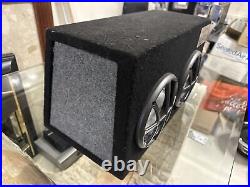 DLS BB26 Twin 6.5 SUBwoofer enclosure Ported Bass Box RRP £299