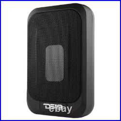 DS18 SQBASSX2 1200 Watt 7x9 Under Seat Subwoofer Sub & Amp