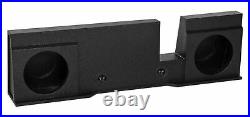 Dual 12 Sealed Subwoofer Sub Box Enclosure For 04-08 Ford F150 Xcab SuperCrew