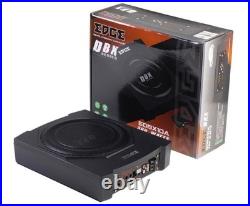 EDGE EDBX10A-E0 10 Slim Underseat Active Subwoofer Car Bass Box 360W Peak Power