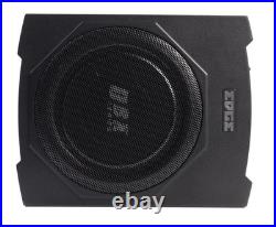 EDGE EDBX10A-E0 10 Slim Underseat Active Subwoofer Car Bass Box 360W Peak Power