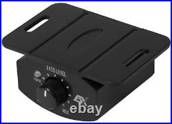 ESX Q168A 6x8 Underseat Active Subwoofer 200W RMS Compact Slim Fit Bass Box