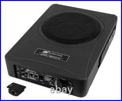 ESX Q208A 8 Underseat Active Subwoofer 300W RMS Compact Slim Fit Bass Box ESX Q208A 8 Underseat Active Subwoofer 300W RMS Compact Slim Fit Bass Box