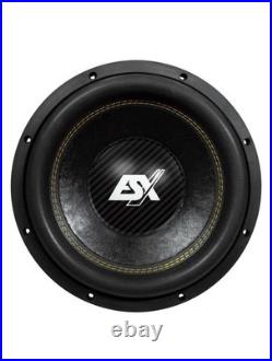 Esx Quantum Qxe12d2 1000w Rms 12 Subwoofer Spl & Sql