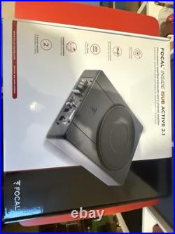 FOCAL Inside ISUB Active 2.1 Under Seat car Sub Subwoofer 8-inch 260W MAX #OP