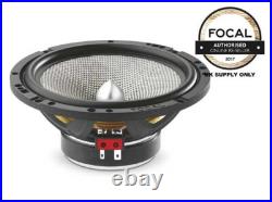 Focal 2-Way 6.5 Component Car Speakers With Under Seat Active Subwoofer Packs