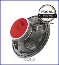 Focal 2-Way 6.5 Component Car Speakers With Under Seat Active Subwoofer Packs