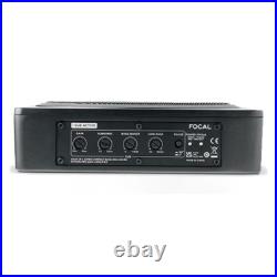 Focal 2-Way 6.5 Component Car Speakers With Under Seat Active Subwoofer Packs