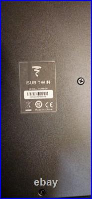 Focal ISUB Twin 2x200W Compact Passive Subwoofer (Pack of 2)