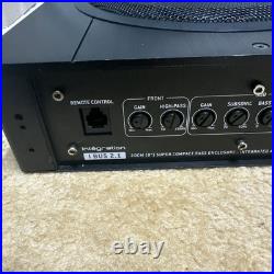 Focal Ibus 2.1 Under Seat Subwoofer 8 Inches Stereo 2x55W