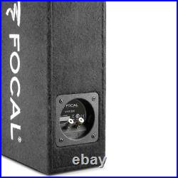 Focal PSB200 Sub 8 Sealed Shallow Mount Enclosure Subwoofer Box Damaged
