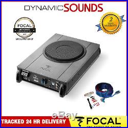 Focal iBus 20 8 20cm Under Seat Amplified Subwoofer Active Bass Tube 150W