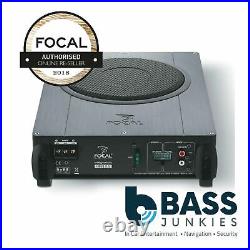 Focal iBus 2.1 UnderSeat Active Amplified Subwoofer & 130AC Car Door Speakers