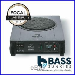 Focal iBus 2.1 UnderSeat Active Amplified Subwoofer & 130AC Car Door Speakers