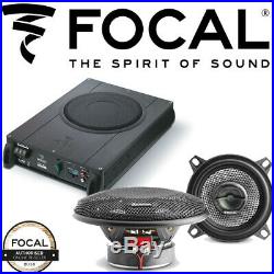 Focal iBus 2.1 UnderSeat Active Subwoofer 2.1 System + 100AC 2Way Coax Speakers