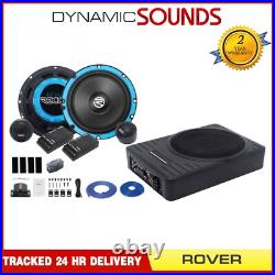 For Rover 75, 6.5inch Component Speakers Under Seat Subwoofer Upgrade Kit