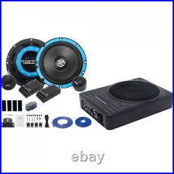 For Rover 75, 6.5inch Component Speakers Under Seat Subwoofer Upgrade Kit