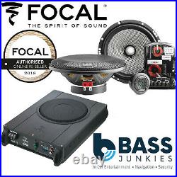 Ford Transit Connect Focal Underseat Sub & 6.5 Component Speaker Upgrade Kit