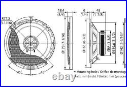 Ford Transit Custom 2012-2021 6.5 Front Door Speakers Under Seat Subwoofer Kit