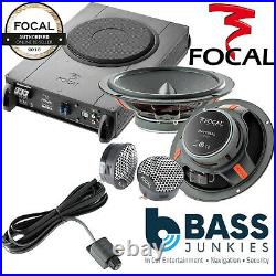 Ford Transit MK8 2014 Focal Underseat Sub & 6.5 Component Speaker Upgrade Kit