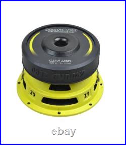 Ground Zero Car Bass Audio High Quality 6.5 Inch SPL Subwoofer 700W GZRW 6XSPL