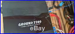 Ground Zero Complete Full Kit, 300W Subwoofer, Amplifier, Full Wiring Kit
