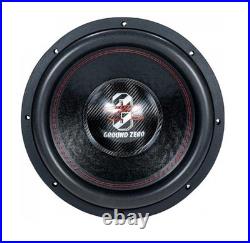 Ground Zero GZHW 30XSPL-D2 30cm 12 Inch Car SPL Dual 2 Ohm Subwoofer 1500w RMS