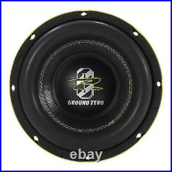 Ground Zero Hydrogen GZHW 20XSPL-D1 Sub 20cm 8 Inch SPL Subwoofer 700w RMS